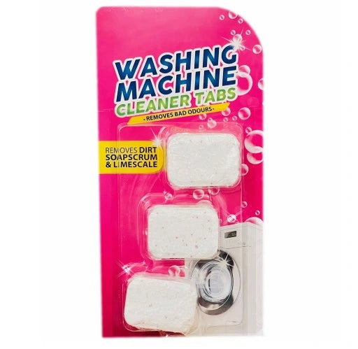 Wasmachine Cleaner Tabletten - 3 pack