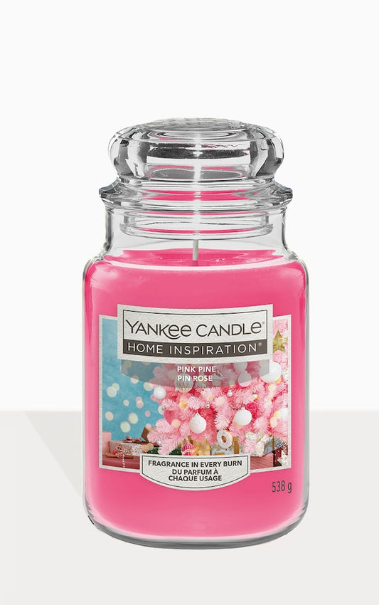 Yankee Candle - Pink Pine Pin Rose 538g | Limited Edition