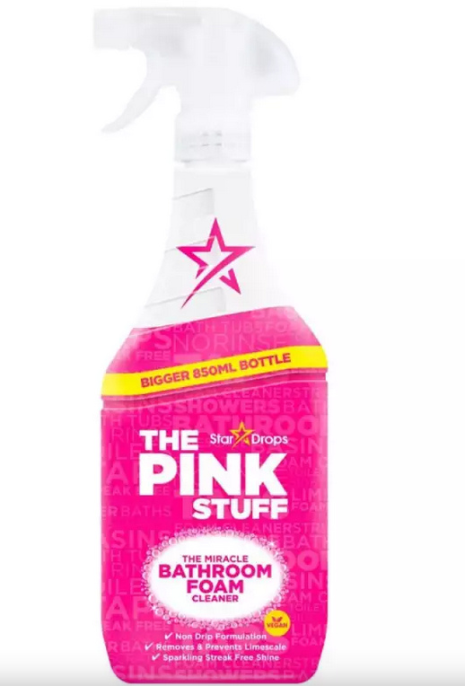 Stardrops The Pink Stuff - Mousse pour salle de bain - Produit d'entretien pour salle de bain