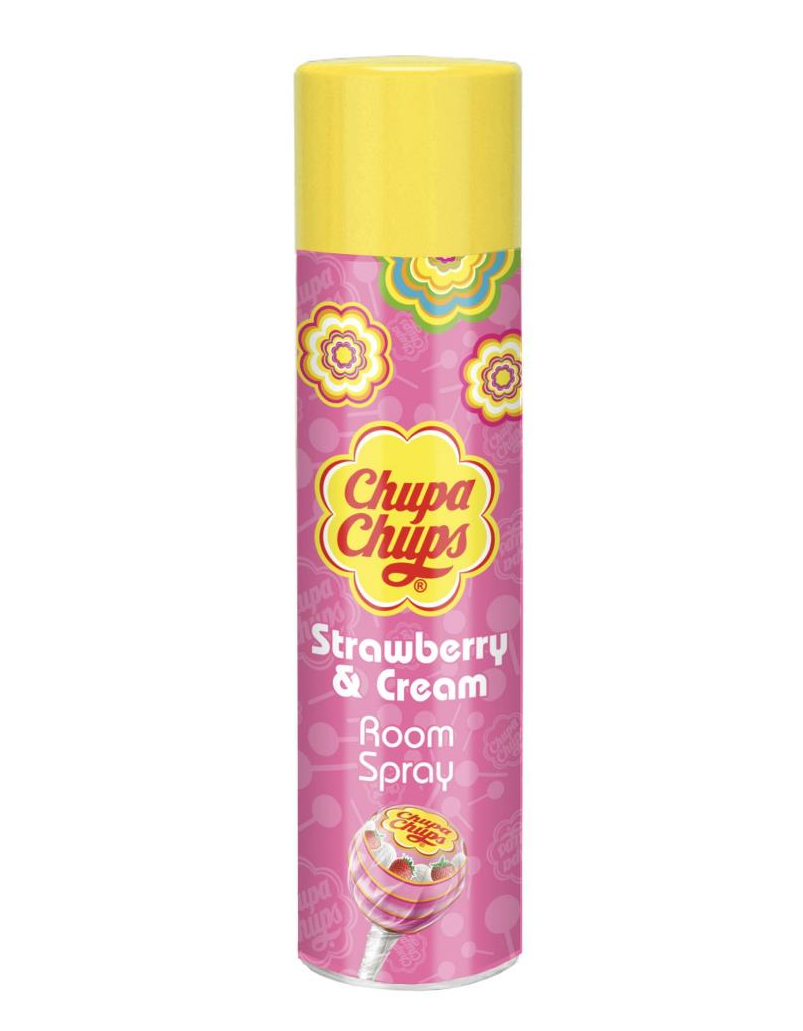 Chupa Chups Raumspray – Erdbeere und Sahne